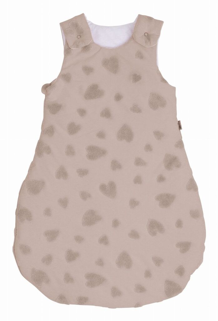 Bubaba by FreeON Вреќа за спиење-зимска 50/56/62/68 0-6 м срца беж