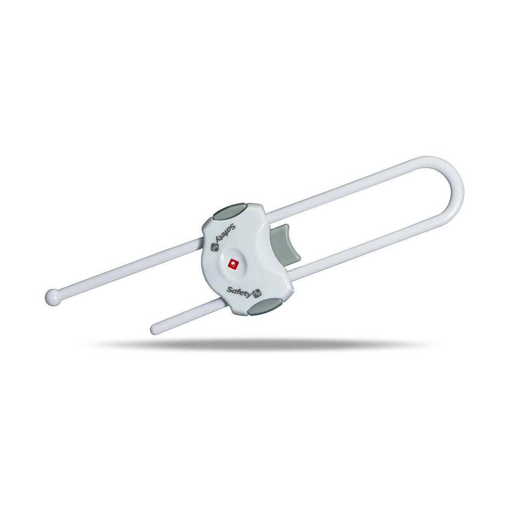 Safety 1st Заштита за фиоки Cabinet Slide Lock бела