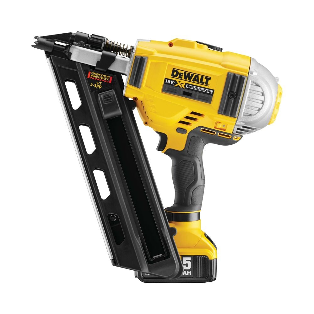 Dewalt 18V Забивач на шајки 50-90mm 2x5Ah Brushless