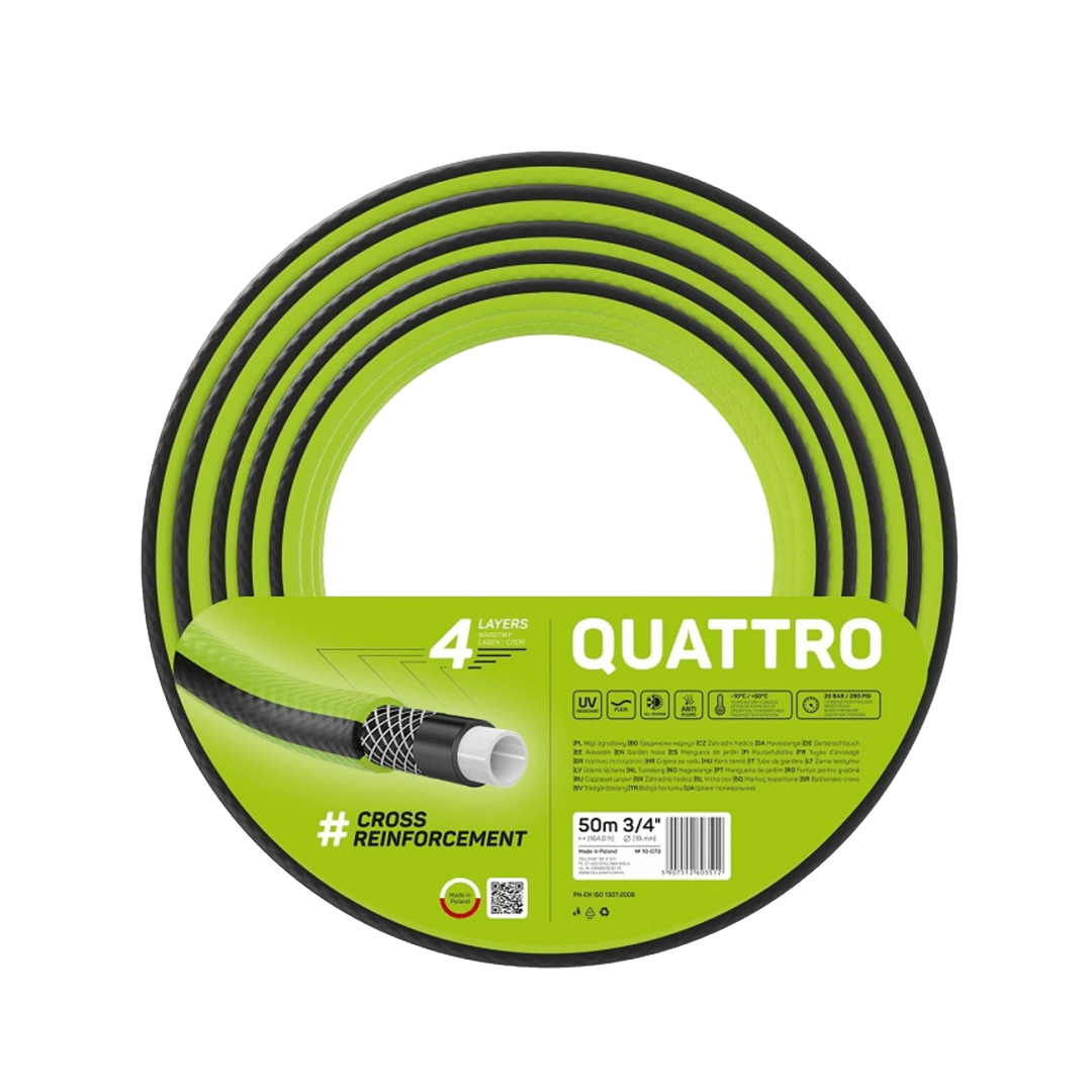 Cellfast Сет црево Quatrro 3/4" 50M 10-073