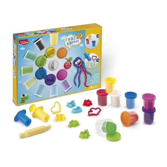 Maped Пластелин /20+12 акцесоари 907217