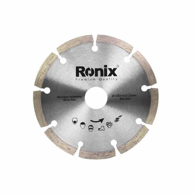 Ronix Диск за сечење плочки, гранит и мермер 125×22.2×7мм  RX-3521