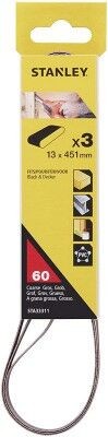 Stanley Брусна трака тесна 13×451мм, 60гр, 3 парчиња STANLEY STA33311-XJ