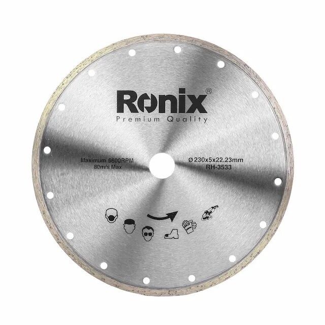 Ronix Диск за сечење керамика 230×22.2×5мм  RX-3533