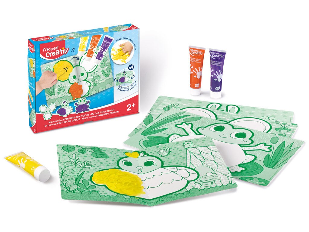 Maped Сет креатив боење со прсти 907043