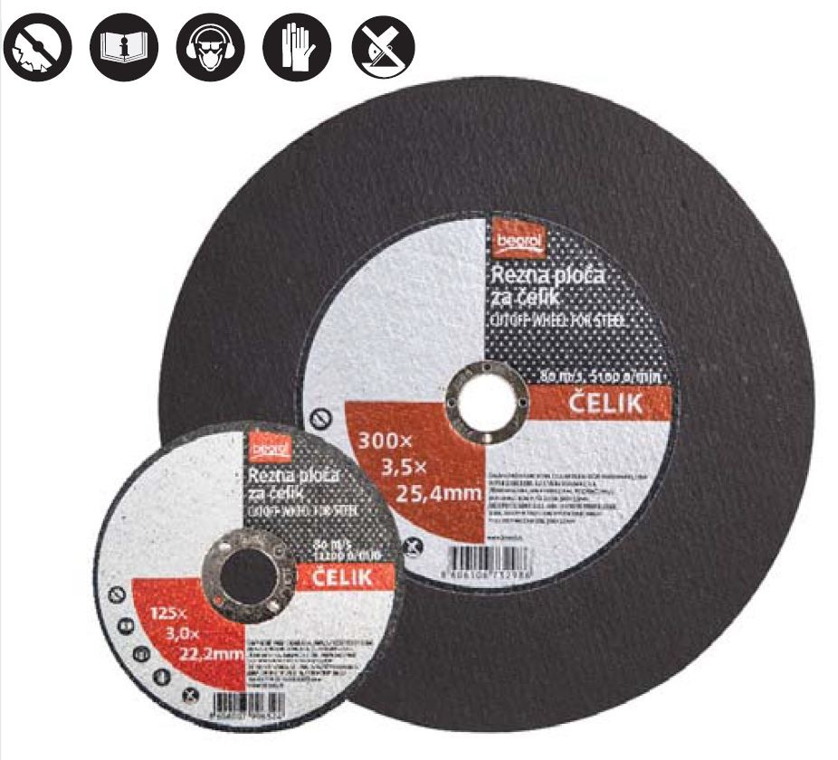 Beorol Сечило плоча за метал 115×3мм