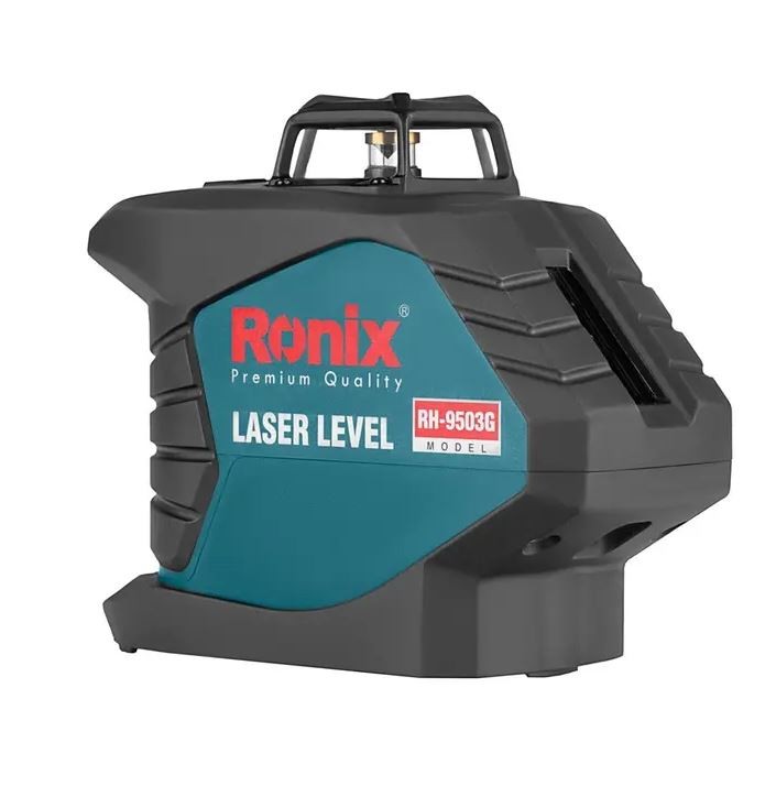 Alfa Electric Вкрстен ласерски нивелатор, зелен Роникс RH-9503G