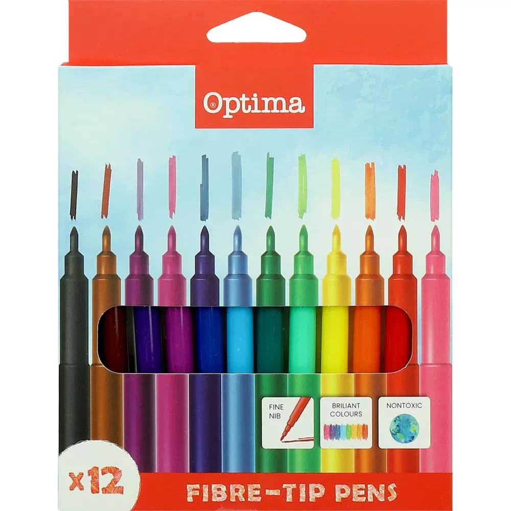 Optima Фломастери оптима /12 100071