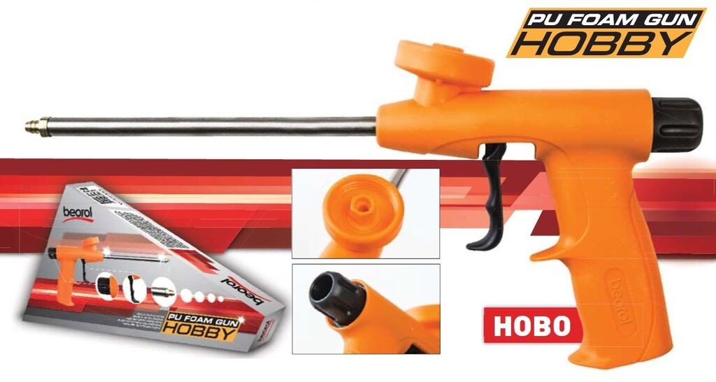 Beorol Пиштол за пур пена пластичен хоббѕ