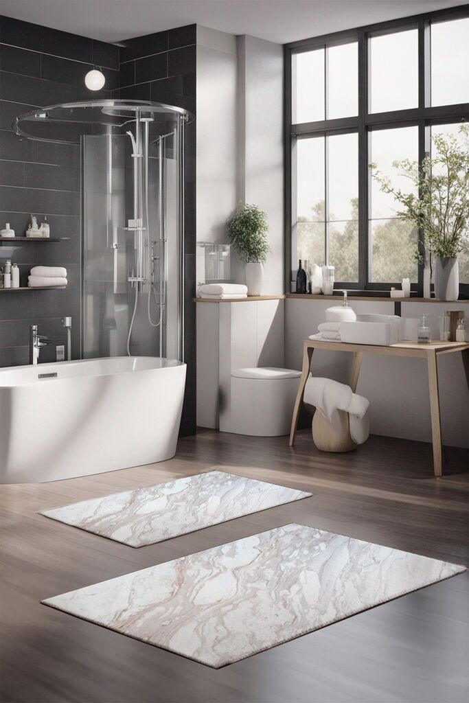 Комплет душеци за бања L'essentiel Maison CT-5034, беж