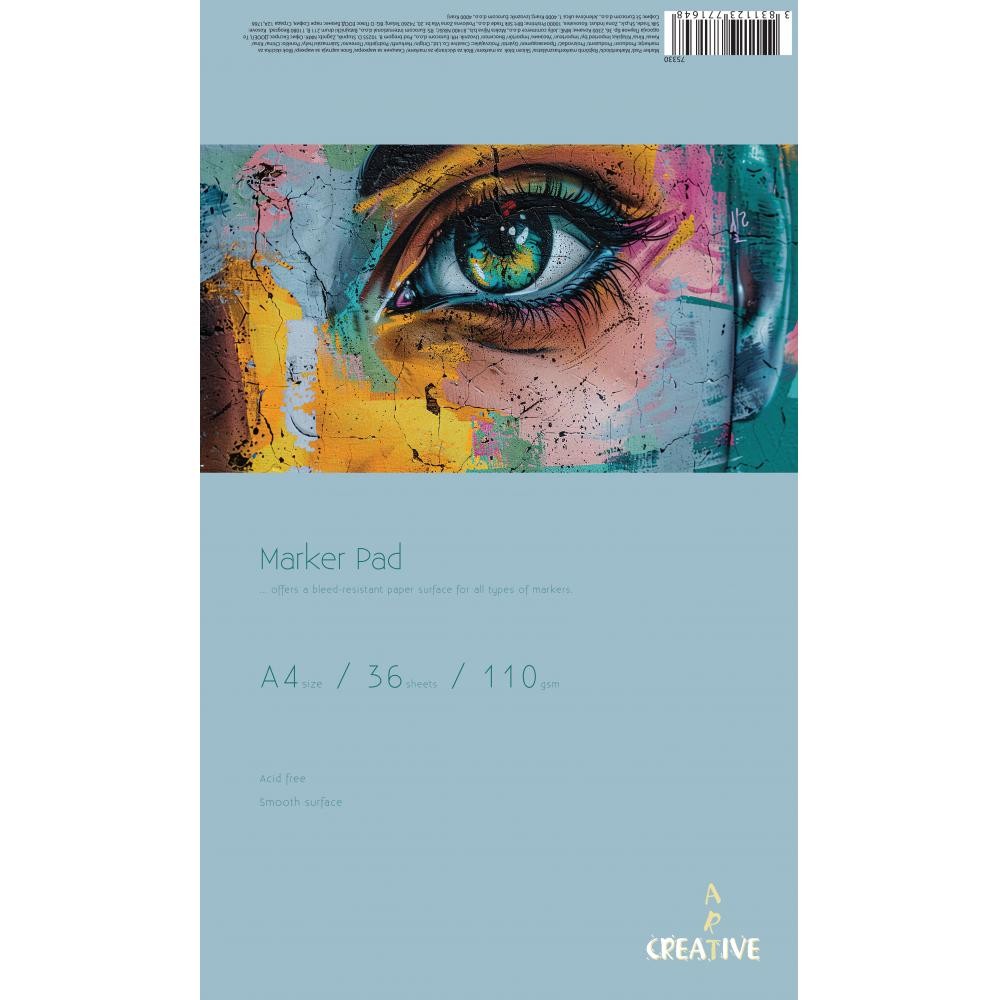 Creative Блок Маркер A4 36 листа 110гр.75330