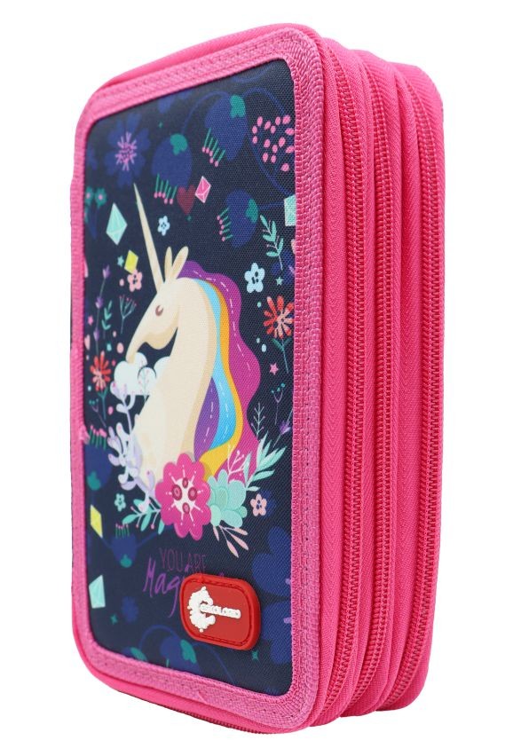 Eskolorio Прибор за моливи празен, со 3 патенти