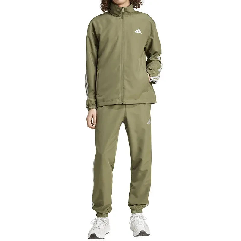 Комплет машки тренерки Adidas 3S, зелена