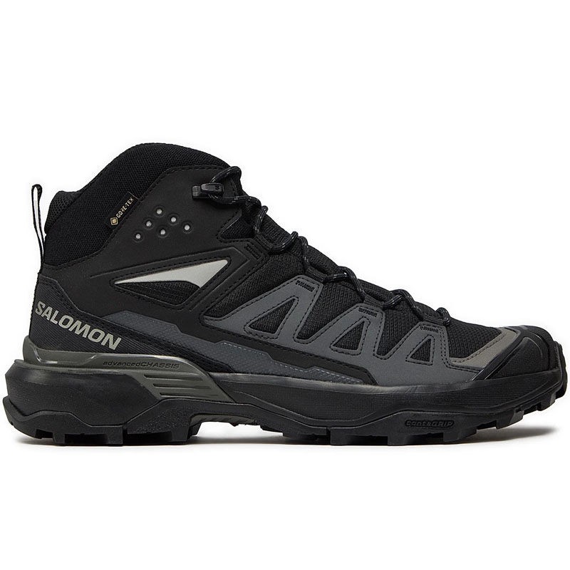 Црни патики Salomon X Ultra 360 Mid Gtx B за мажи