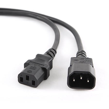 Евро кабел, црн