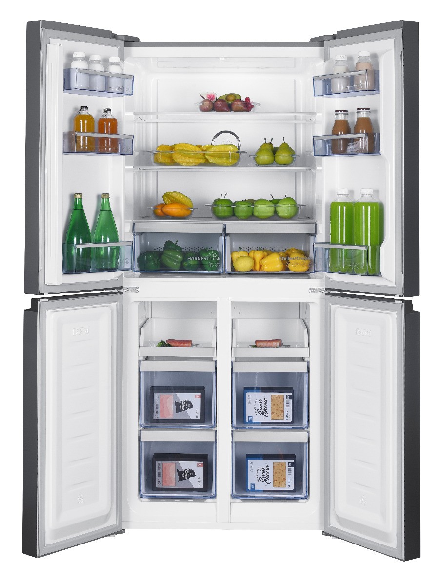 BEKO Side By Sidе Фрижидер GNO46623XBR, 291/175l, NeoFrost, сив