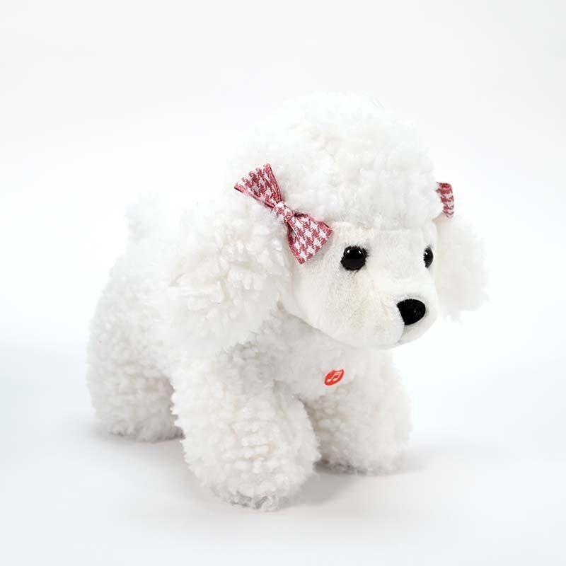 AMEK Пудлица Плишана - Бела, 25 cm