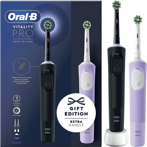 ORAL B GIFT EDITION VITALITY PRO Сет електрчни четки за заби
