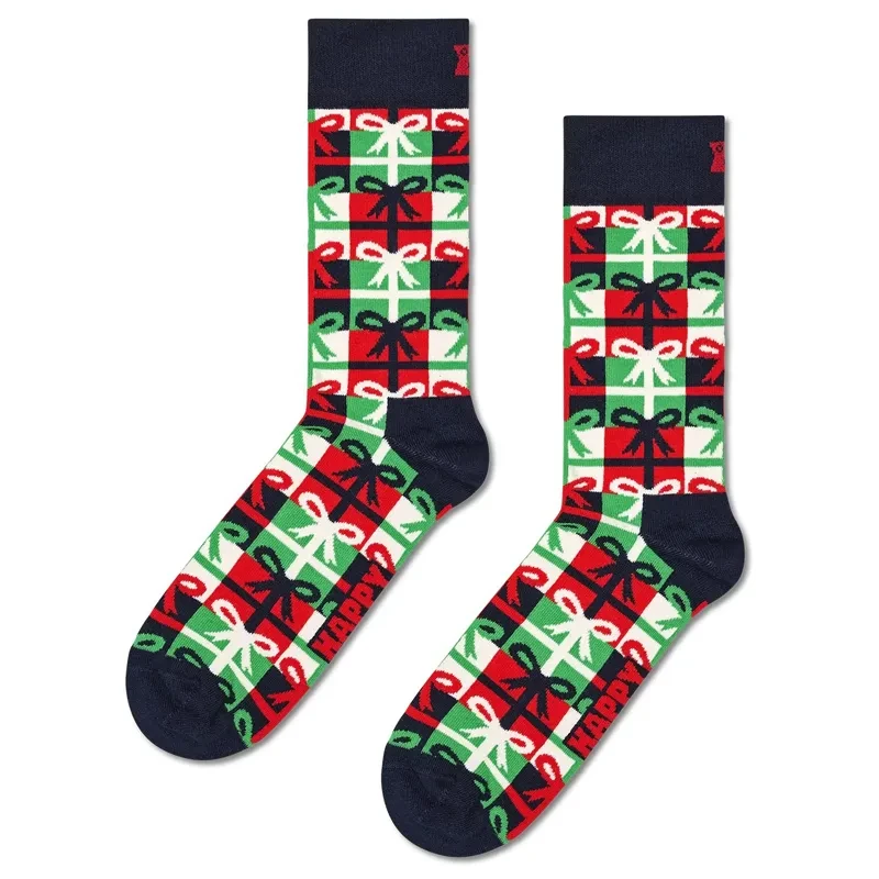 Женски чорапи Happy Socks повеќебојни, 1 пар, шарени