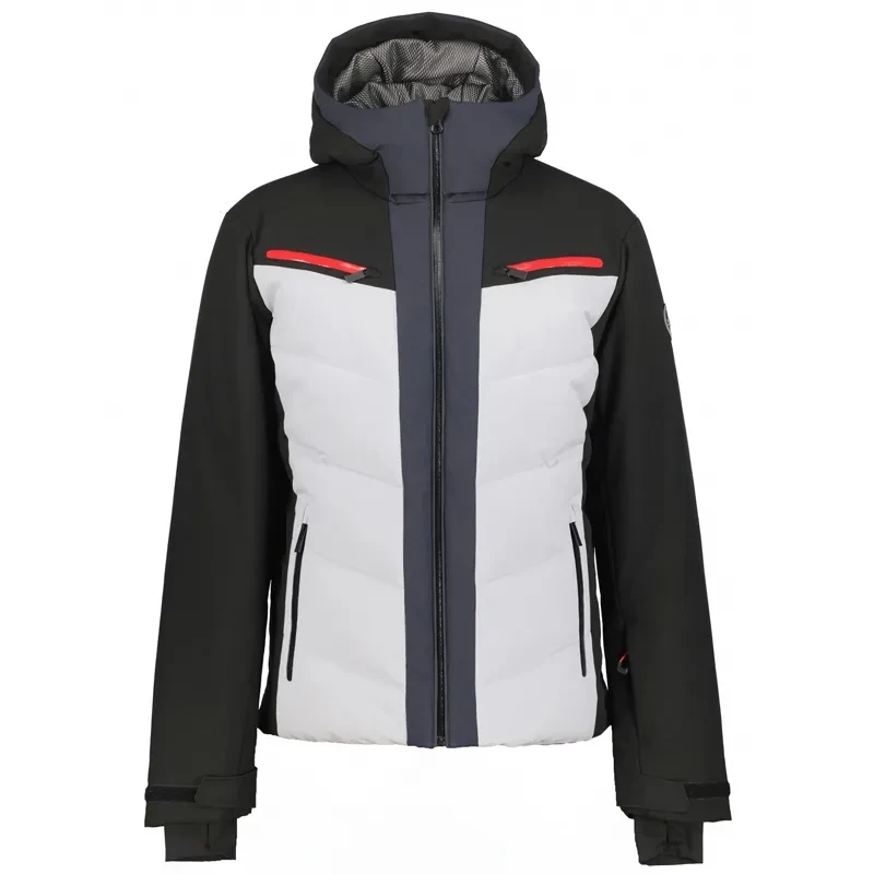 Машка јакна Ice Peak Ercolano, црно-бела