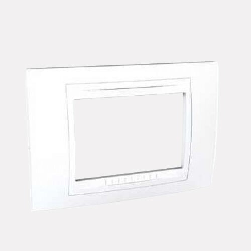 Schnaider Бела рамка 3M Unica MGU4.103.18