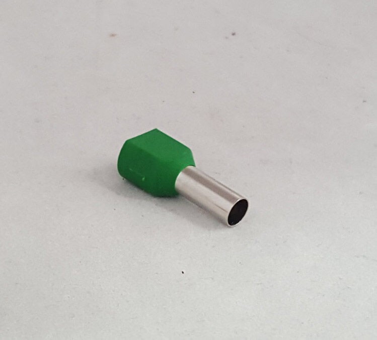 Alfa Electric Завршеток изолиран дупли 2×6mm² L-8mm