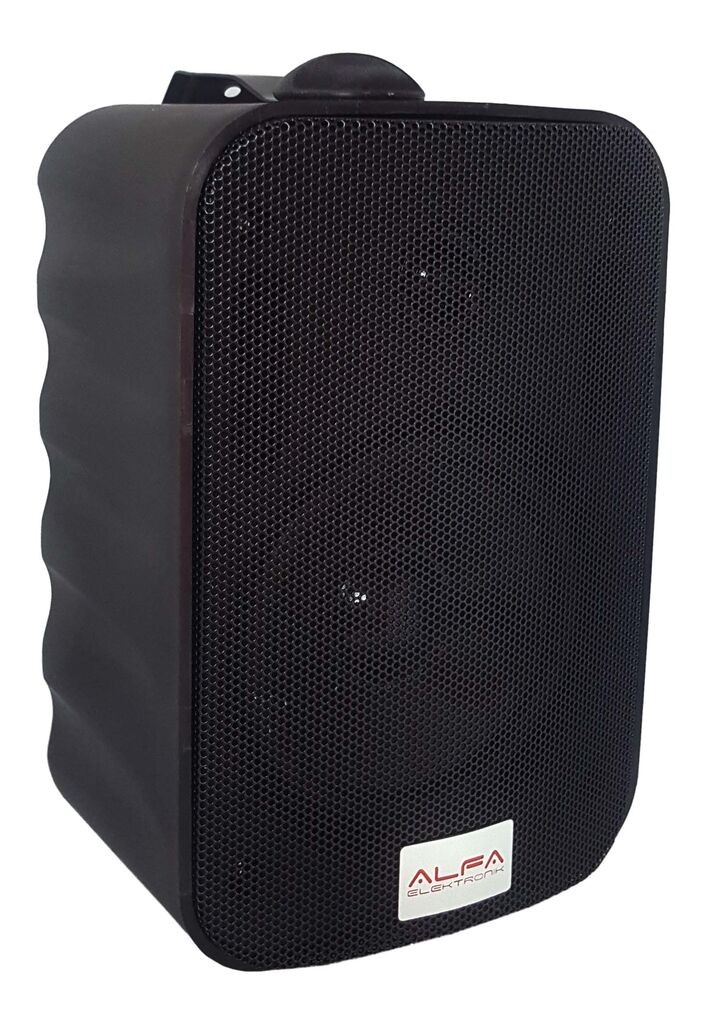 Alfa Electric AESB150-5T, Звучна кутија 20W 5 инчи црна надградна за 100V линија