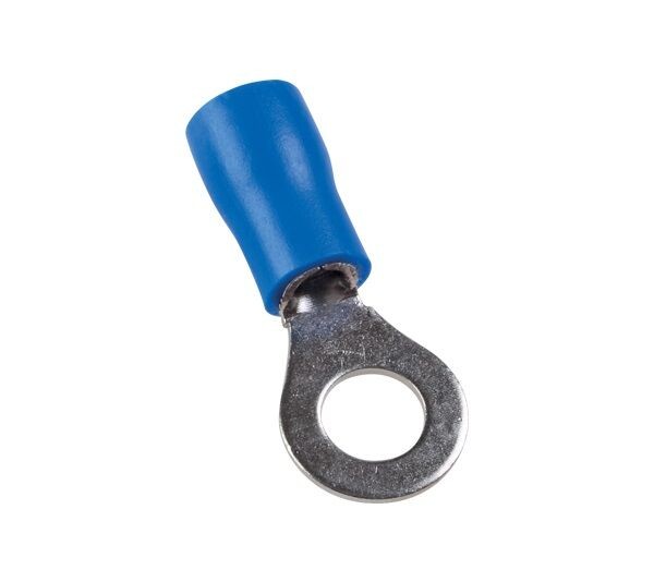 Alfa Electric Fast On Конектор ring 6.4mm, сина ST-104