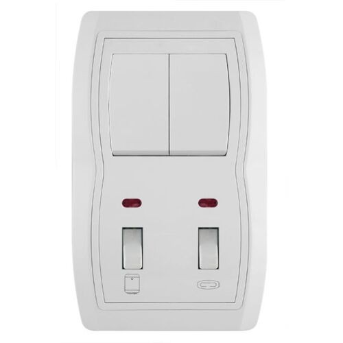 Alfa Electric Индикатор за купатило вертикален со сериски прекинувач Status 14.01.097