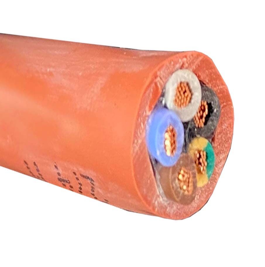 Alfa Electric Силиконски кабел 5×2.5mm² (5G2.5mm²), бакарен Cu