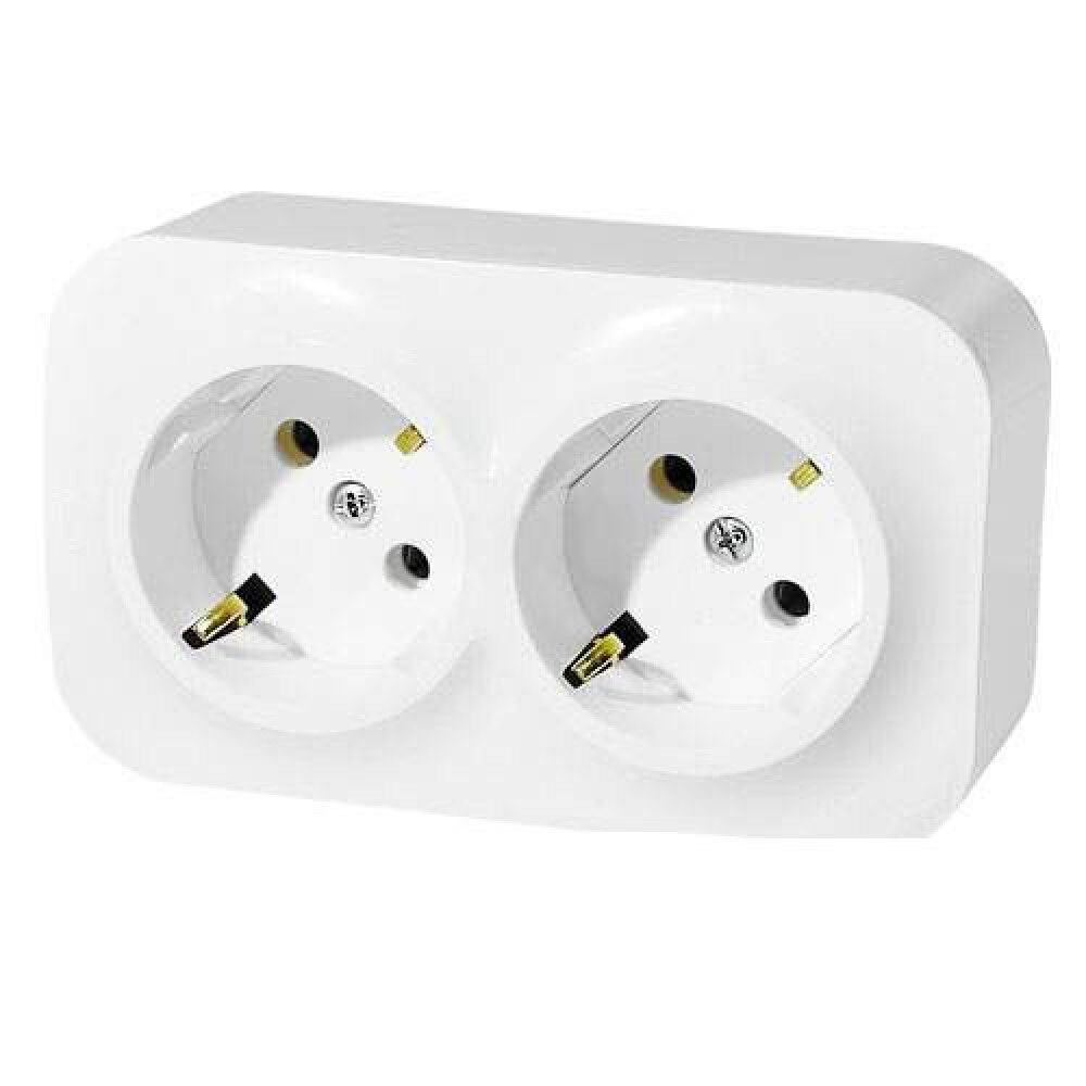 Horoz ОГ шуко дупла утичница 112-004-0002