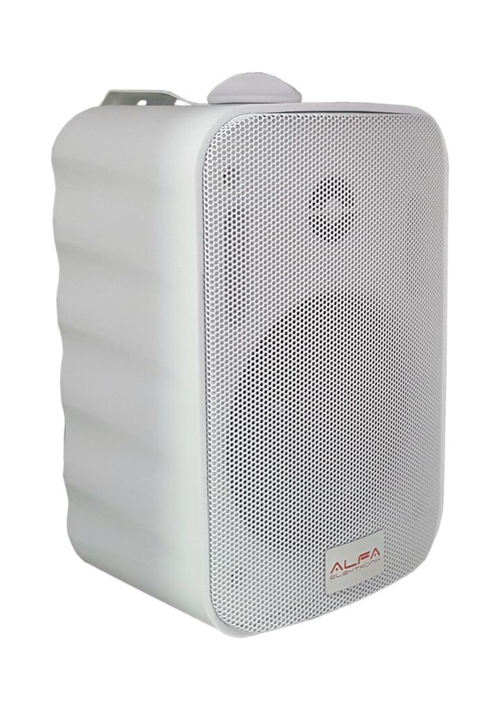 Alfa Electric AESB150-5T, Звучна кутија 20W 5 инчи бела надградна за 100V линија