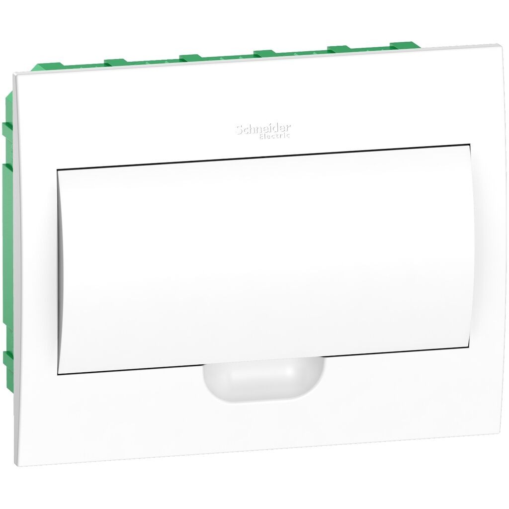 Schnaider Станска табла вградна со бела врата, 12 места EZ9E112P2F