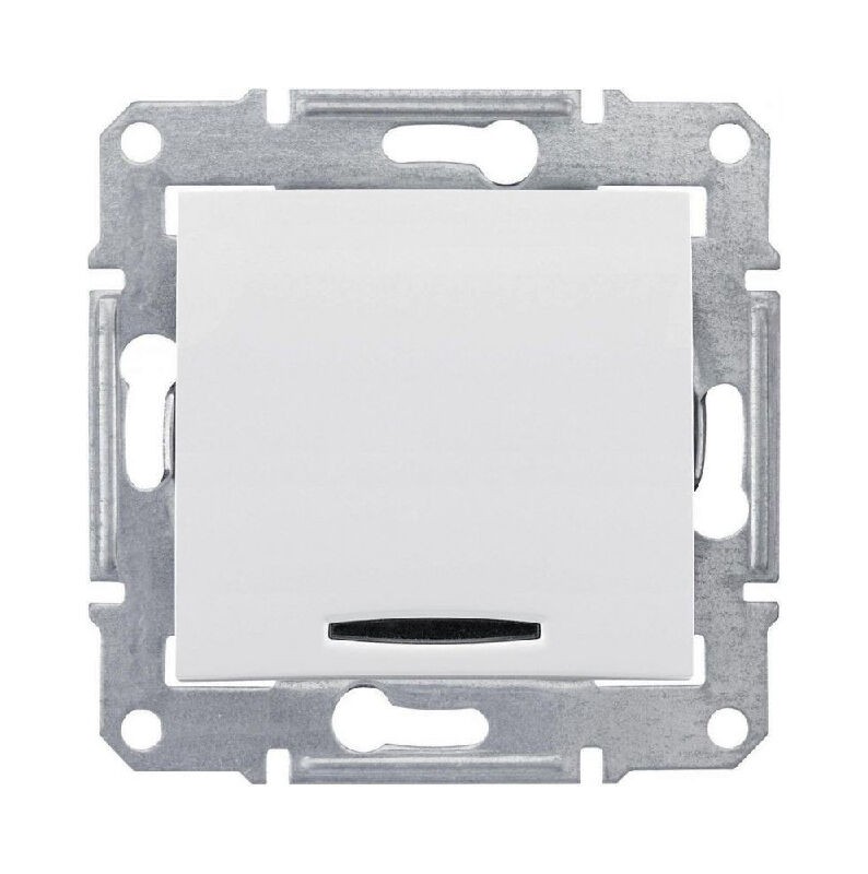 Alfa Electric Еднополен прекинувач со симбол, свети кога е вклучен потрошувач SDN0400321