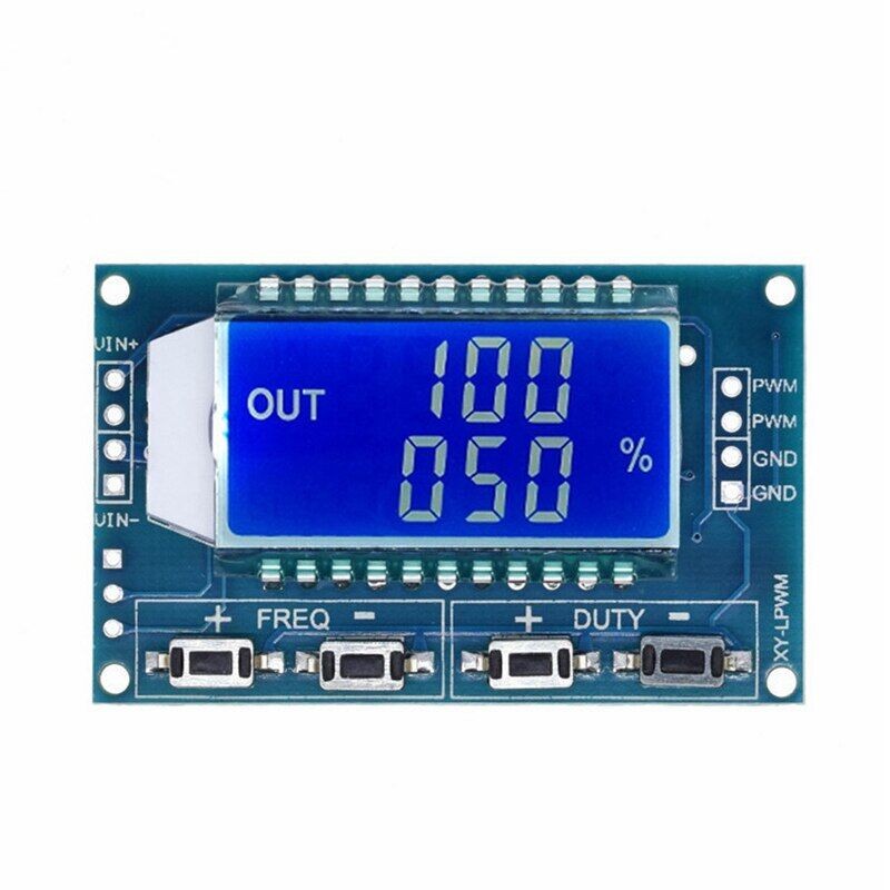 Arduino ARD-239, Осцилатор На Правоаголен Сигнал Со LCD Дисплеј XY-LPWM PWM Square Wave