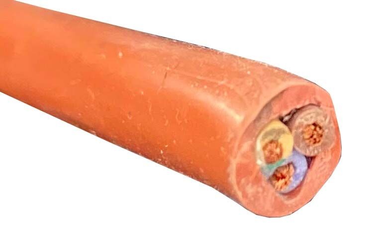 Alfa Electric Силиконски кабел 3×1.5mm² (3G1.5mm²), бакарен Cu