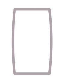 Metalka Majur Рамка украсна за дупла приклучница, лила Status 14.11.355