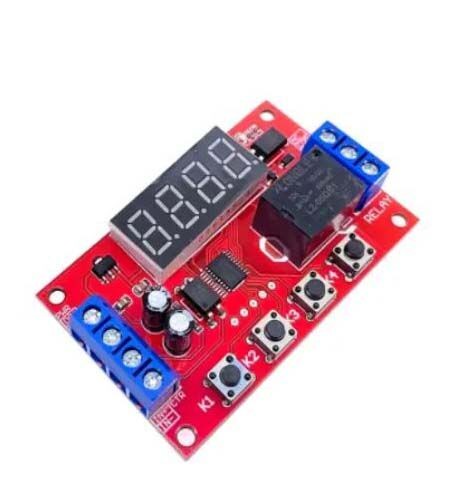 Arduino ARD-294, 12V Дигитален Тајмер Со Реле Adjustable Time Delay Relay Module 32