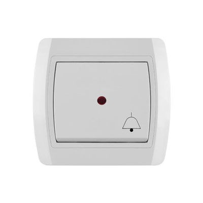 Metalka Majur Тастер за ѕвоно со симбол статус 14.01.012