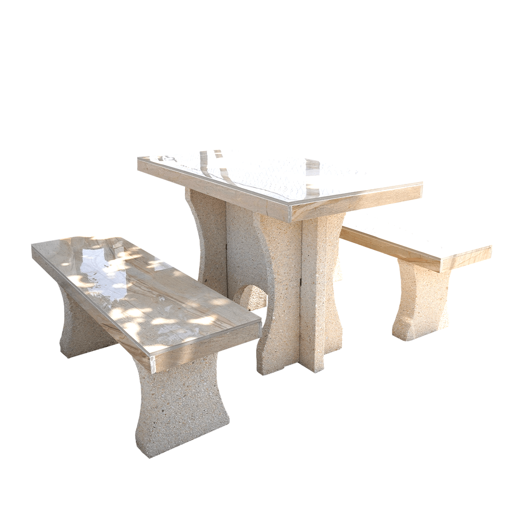 Eurogril Маса со клупи сет - Треф