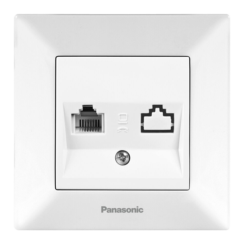 Alfa Electric Приклучница за телефон Arcadia VMTS0402