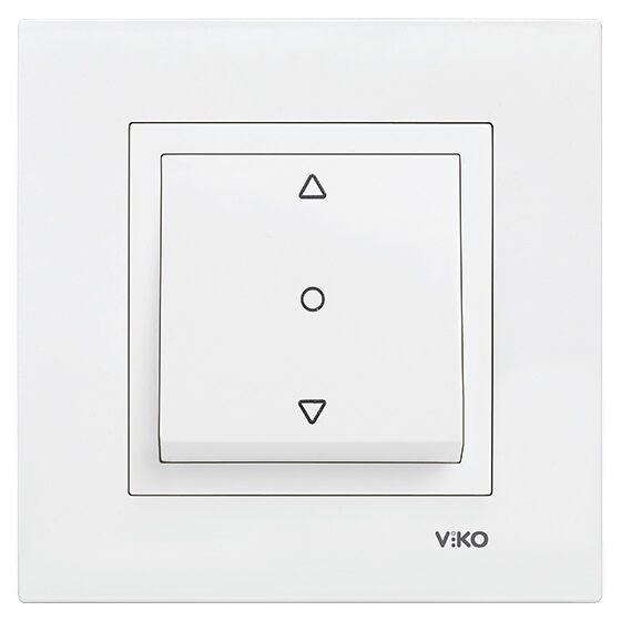 Alfa Electric Прекинувач за ролетни Kare бел Viko 90960072