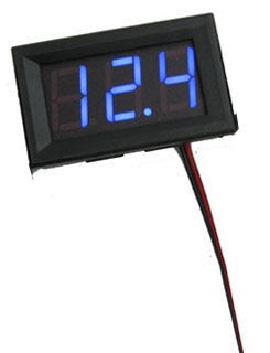 Arduino ARD-084, Волтметар 0–100V, 0.56", 3-жичен, сина боја