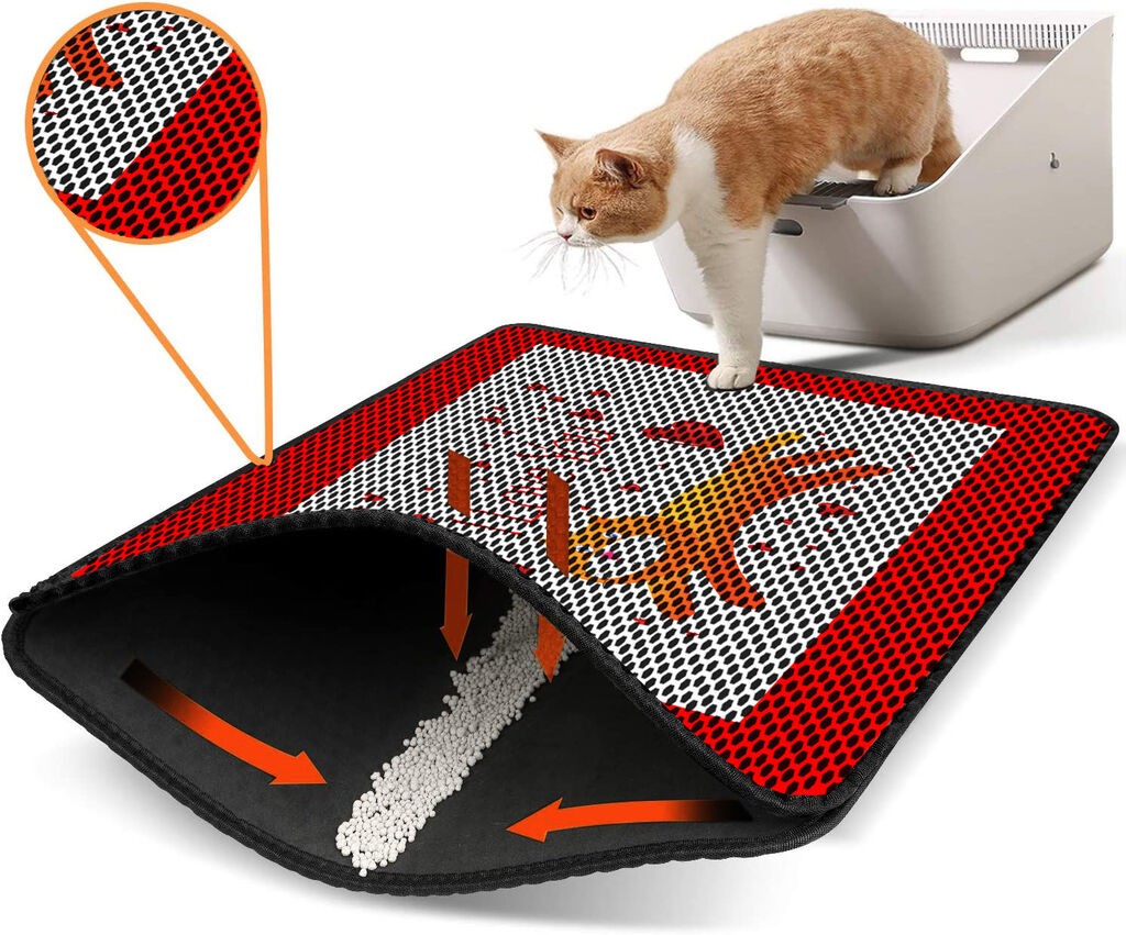 Aberto Design WC преграда за мачки Nrszn0038, 45 x 60 см, шарена