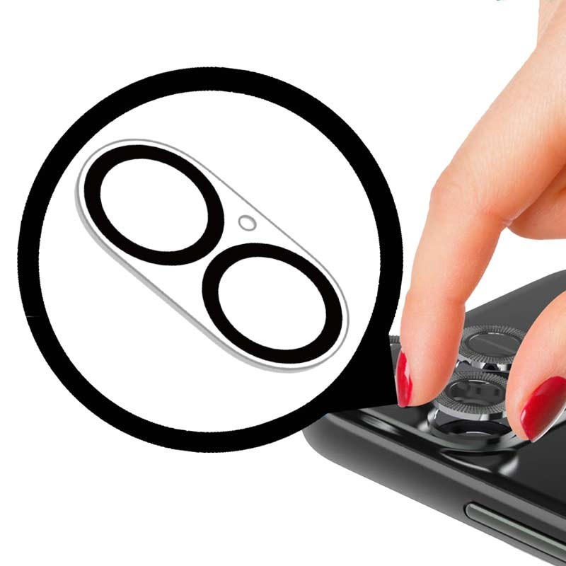 Заштита за камера - iPhone 16/16 Plus - Црна