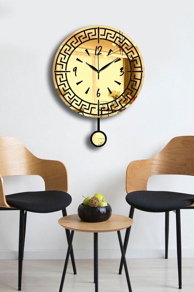 Wallity dzиден часовник Vlnt113Al, 39x50 см, златна боја