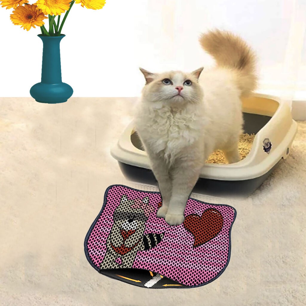 Aberto Design Тоалетна просторија за мачки Kdkafa0027, 40 x 50 см, шарена