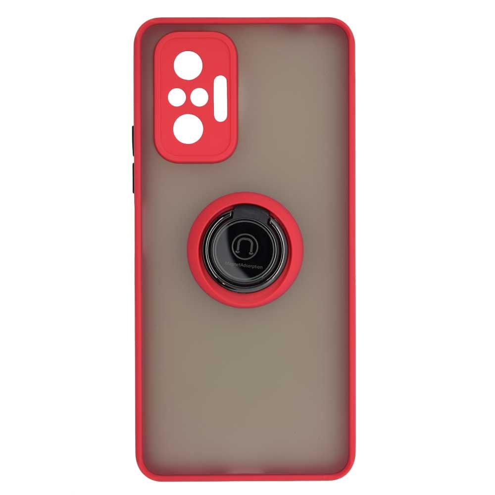 Заштитна футрола за Xiaomi Redmi Note 10 Pro - Мат црвена