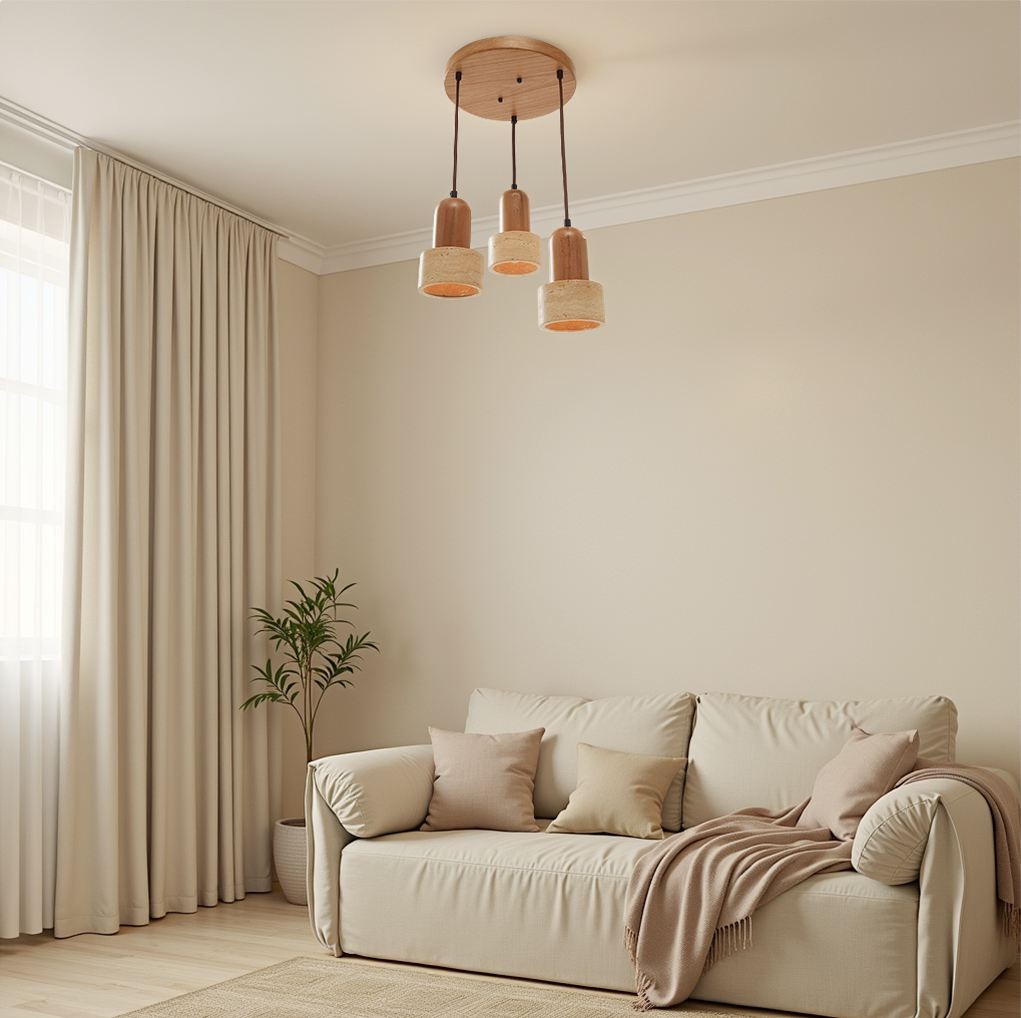 Opviq Chandelier Loer-C, беж