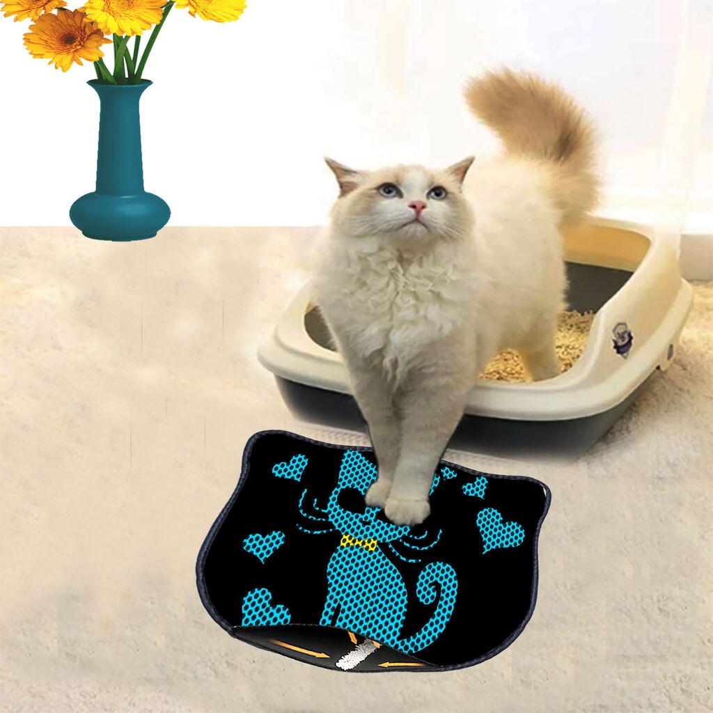 Aberto Design Тоалетна просторија за мачки Kdkafa0135, 40 x 50 см, шарена